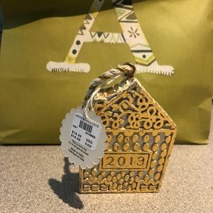 5 darling Anthropologie wooden house 2019 ornaments.